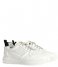 Fred de la Bretoniere  Sneaker Soft Nappa Leather With Suede White Black (3010)